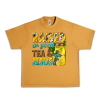 Peanut Butter raised on sweet tea and jesus Urban Heavy Tee - texasbilliewilder