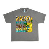 Tornado raised on sweet tea and jesus Urban Heavy Tee - texasbilliewilder