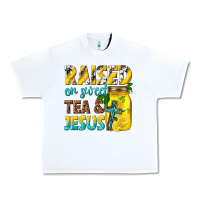 White raised on sweet tea and jesus Urban Heavy Tee - texasbilliewilder