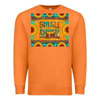 Carrot small business mama leopard turquoise aztec serape cowhide sunflowers Premium Sweatshirt - Artiststas