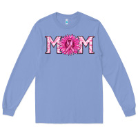 Colony Blue breast cancer mom Long Sleeve Tee - RanaPortraitStore