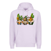 Lilac western gnomes with cactus Premium Hoodie - AdoDesignShop