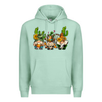 Seafoam western gnomes with cactus Premium Hoodie - AdoDesignShop