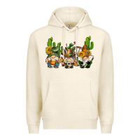 Tofu western gnomes with cactus Premium Hoodie - AdoDesignShop