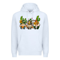 White western gnomes with cactus Premium Hoodie - AdoDesignShop