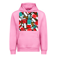 Fuchsia Pink nail polish with glitter seamless pattern bbs Urban Hoodie - BundleAndBundleShop