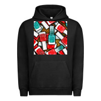 Pigment Black nail polish with glitter seamless pattern bbs Urban Hoodie - BundleAndBundleShop