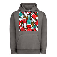 Pigment Tornado nail polish with glitter seamless pattern bbs Urban Hoodie - BundleAndBundleShop