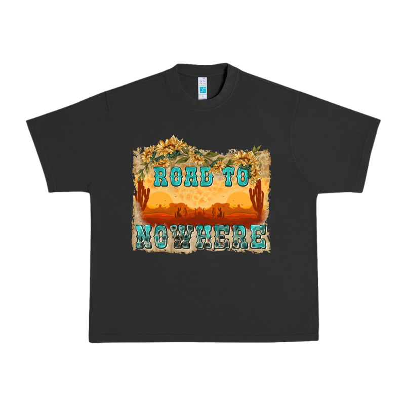 Road To Nowhere Tbw Urban Heavy Tee by texasbilliewilder | Teevron