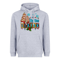Heather Grey tis the season christmas tree cake ado Heavyweight Hoodie - AdoDesignShop
