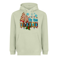 Matcha tis the season christmas tree cake ado Heavyweight Hoodie - AdoDesignShop