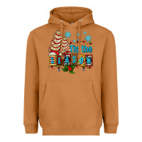 Meerkat tis the season christmas tree cake ado Heavyweight Hoodie - AdoDesignShop