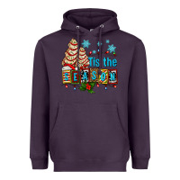Plum tis the season christmas tree cake ado Heavyweight Hoodie - AdoDesignShop