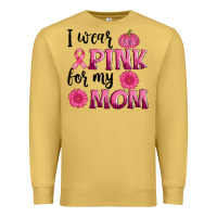 Antique Gold i wear pink for my mom sunlower and pumpkin Premium Sweatshirt - AdoDesignShop
