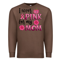 Chestnut i wear pink for my mom sunlower and pumpkin Premium Sweatshirt - AdoDesignShop