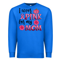 True Royal i wear pink for my mom sunlower and pumpkin Premium Sweatshirt - AdoDesignShop