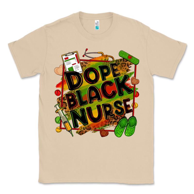 Dope Black Nurse Juneteenth Classic Tee by Zillion Design Studio | Teevron