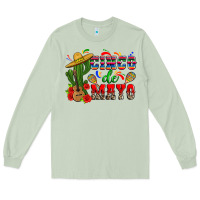 Matcha cinco de mayo cactus Long Sleeve Tee - Zillion Design Studio