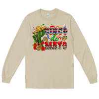 Mushroom cinco de mayo cactus Long Sleeve Tee - Zillion Design Studio