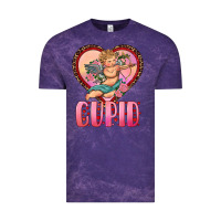 Cloud Purple cupid heart Vintage Tee - RanaPortraitStore
