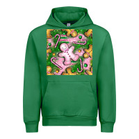 Emerald christmas smile gingerbread cookie seamless pattern bbs Urban Hoodie - BundleAndBundleShop