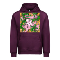 Mauve Wine christmas smile gingerbread cookie seamless pattern bbs Urban Hoodie - BundleAndBundleShop