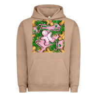 Pigment Burro christmas smile gingerbread cookie seamless pattern bbs Urban Hoodie - BundleAndBundleShop