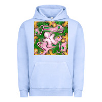 Pigment Grape Ice christmas smile gingerbread cookie seamless pattern bbs Urban Hoodie - BundleAndBundleShop
