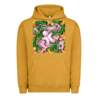 Pigment Peanut Butter christmas smile gingerbread cookie seamless pattern bbs Urban Hoodie - BundleAndBundleShop