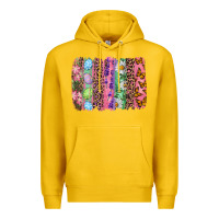 Lemon Western Easter brushstroke Premium Hoodie - NancyCooperArtShop