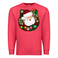 Cardinal horseshoe santa Premium Sweatshirt - AdoDesignShop