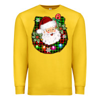 Lemon horseshoe santa Premium Sweatshirt - AdoDesignShop