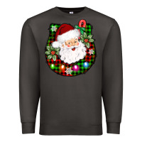 Smoke horseshoe santa Premium Sweatshirt - AdoDesignShop