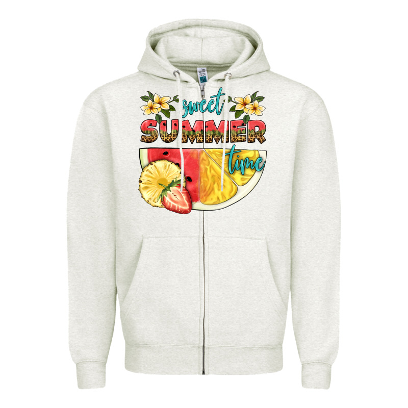Sweet Summer Time Zipper Hoodie by HRA Design Shop | Teevron