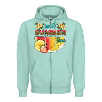 Seafoam sweet summer time Zipper Hoodie - HRA Design Shop
