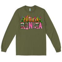 Army Green chica bonita Long Sleeve Tee - Zillion Design Studio