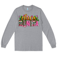 Heather Grey chica bonita Long Sleeve Tee - Zillion Design Studio