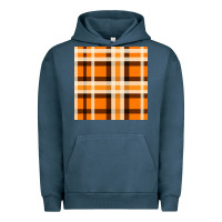 Pigment Midnight Navy tartan seamless pattern bbs Urban Hoodie - BundleAndBundleShop