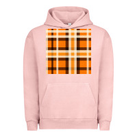 Pigment Salmon tartan seamless pattern bbs Urban Hoodie - BundleAndBundleShop