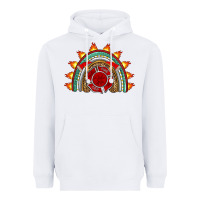 White firefighter rainbow Heavyweight Hoodie - Artiststas