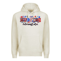 Oatmeal Heather 4th of july nursing administrator Premium Hoodie - NancyCooperArtShop