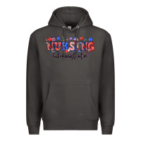 Smoke 4th of july nursing administrator Premium Hoodie - NancyCooperArtShop