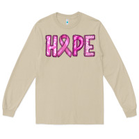 Mushroom breast cancer hope Long Sleeve Tee - RanaPortraitStore