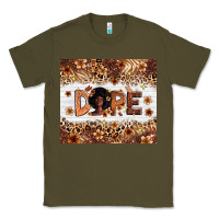 Army Green Dope Melanin Classic Tee - Zillion Design Studio
