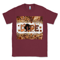 Burgundy Dope Melanin Classic Tee - Zillion Design Studio