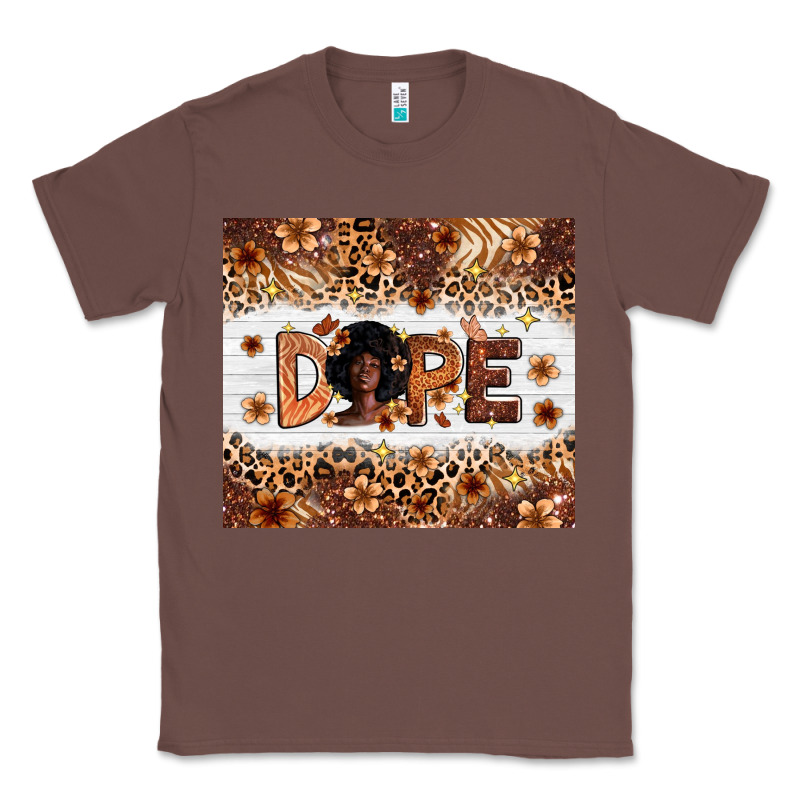 Dope Melanin Classic Tee by Zillion Design Studio | Teevron