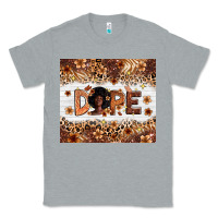 Heather Grey Dope Melanin Classic Tee - Zillion Design Studio