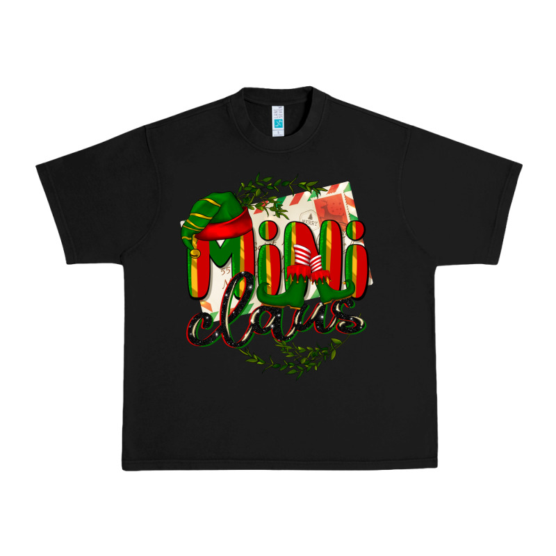 Mini Claus Christmas Urban Heavy Tee by BarkalooDesign | Teevron
