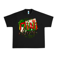 Black mini claus christmas Urban Heavy Tee - BarkalooDesign