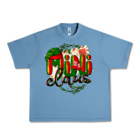 Pebble Blue mini claus christmas Urban Heavy Tee - BarkalooDesign